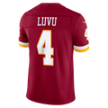 Pouc W.Commanders #4 Frankie Luvu Burgundy Team Vapor F.U.S.E. Stitched Limited Jerseys