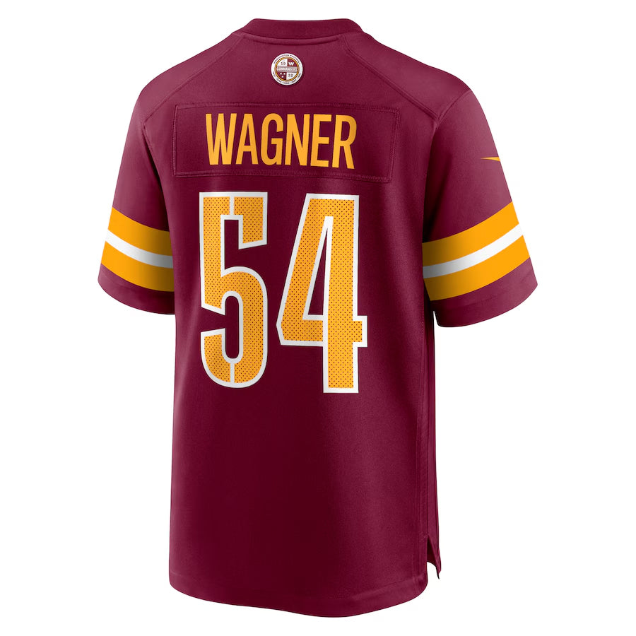 Pouc W.Commanders #54 Bobby Wagner Player Burgundy Home Game Stitched Jerseys