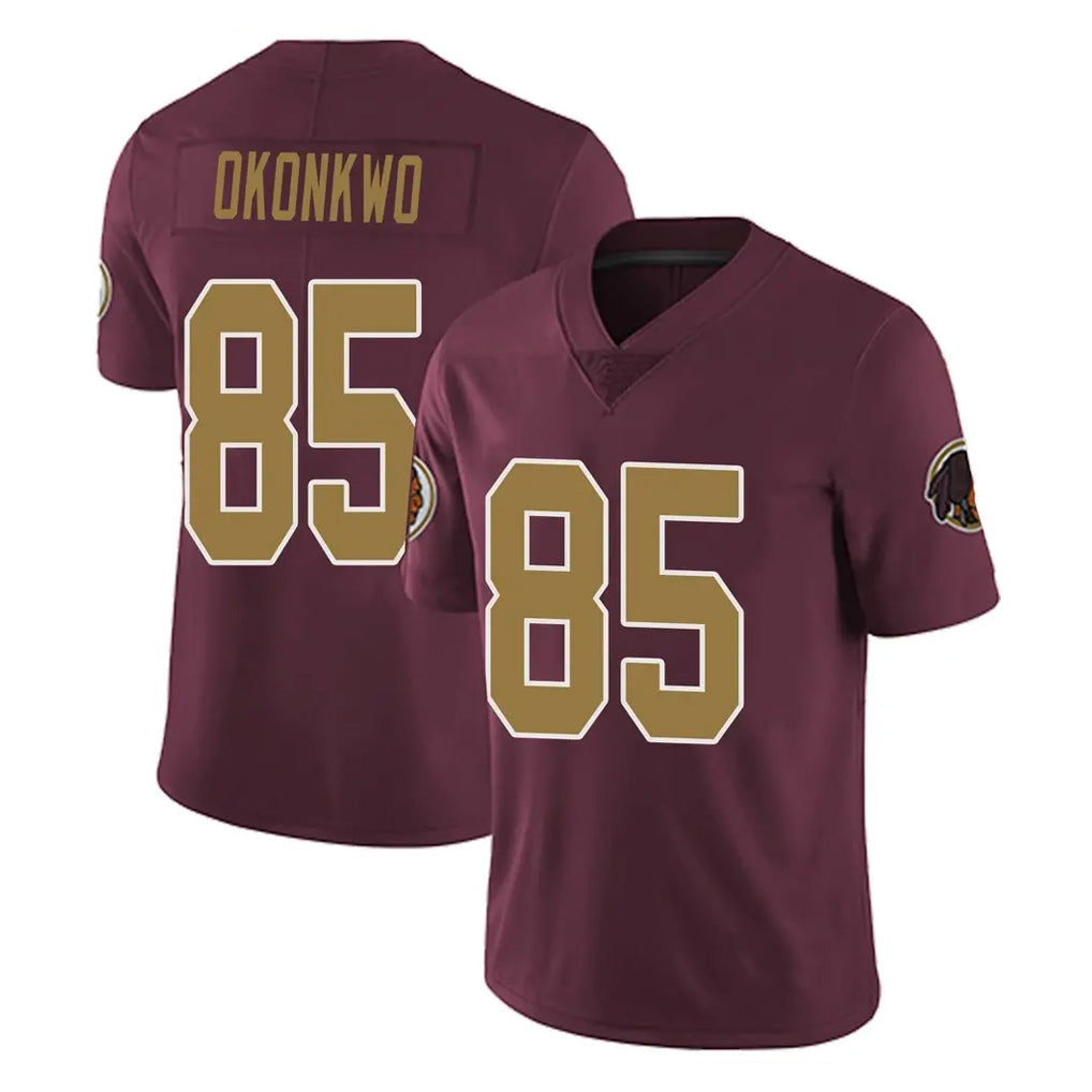 Pouc W.Commanders #85 Chig Okonkwo Player Burgundy Alternate Vapor Untouchable Home Game Stitched Jerseys