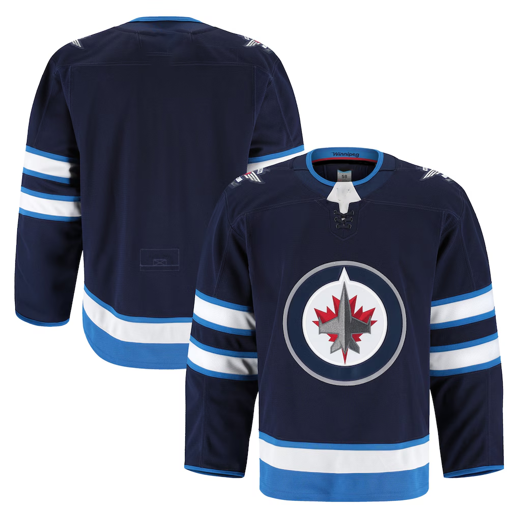 Pouc W.Jets Navy Home Authentic Pro Jerseys