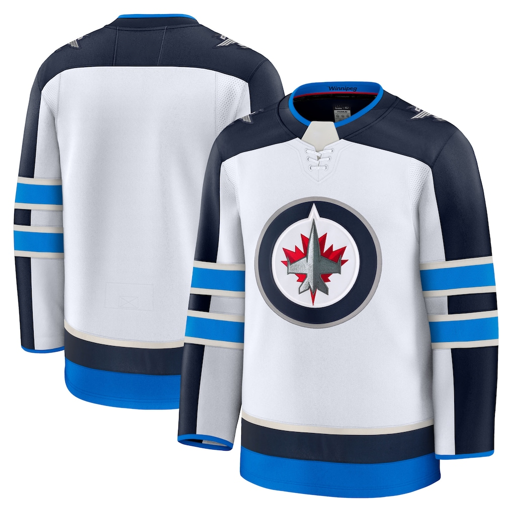 Pouc W.Jets White Away Premium Jerseys