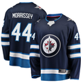 Pouc W.Jets #44 Josh Morrissey Navy Breakaway Replica Jerseys