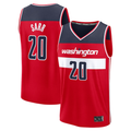 Pouc W.Wizards #20 Alex Sarr Red Fast Break Replica Jerseys - Icon Edition
