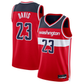 Pouc W.Wizards #23 Anthony Davis Red Swingman Jerseys - Icon Edition