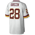 Pouc Washington Football Team #28 Darrell Green Mitchell & Ness White Legacy Replica Stitched Jerseys