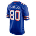 Pouc B.Bills #80 Tyrell Shavers Royal Team Game Jersey