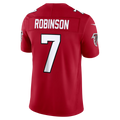 Pouc A.Falcons #7 Bijan Robinson Red Vapor F.U.S.E. Limited Stitched Jerseys