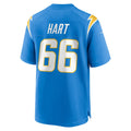 Pouc LA.Chargers #66 Bobby Hart Powder Blue Team Game Jersey