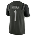 Pouc NY.Jets #1 Ahmad Sauce Gardner Gotham Green 2025 Rivalries Collection Limited  Jersey